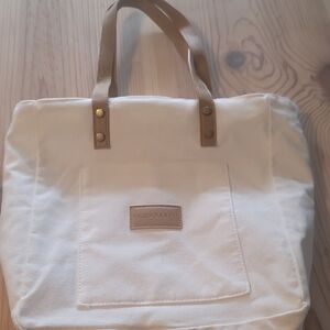 Cozy Earth Cream Canvas Tote Bag